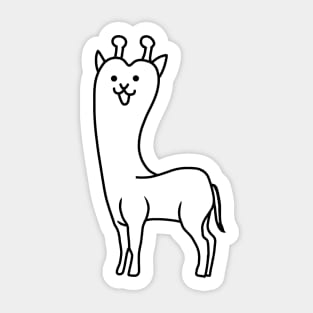 Giraffe Cat Sticker